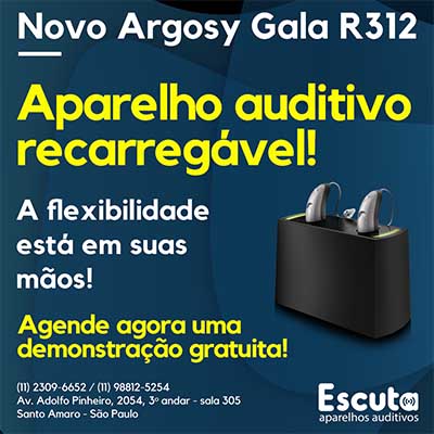 Aparelho auditivo recarregável na Zona Sul SP